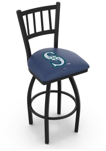 Seattle Mariners Swivel Counter Pub Stool - Black