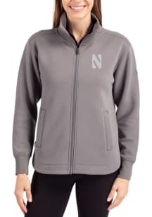 Cutter and Buck Northwestern Wildcats Womens Purple Roam Light Weight Jacket