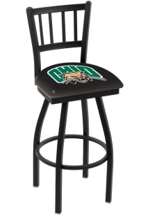 Ohio Bobcats Swivel Counter Pub Stool - Black