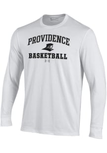 Under Armour Providence Friars White Basketball Performance Long Sleeve T Shirt