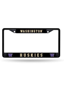 Washington Huskies Primary Metal License Plate Frame - Purple