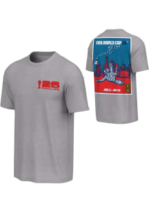 FIFA Dallas Grey Host City Short Sleeve T Shirt