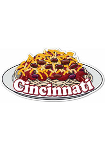 Cincinnati Chili Plate Stickers - Red