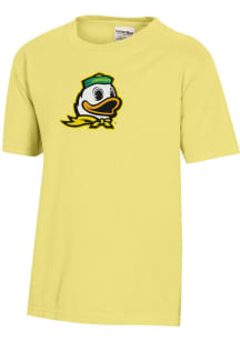 Gear For Sports Oregon Ducks Youth Gold Primary Garment Dyed Short Sleeve T-Shirt