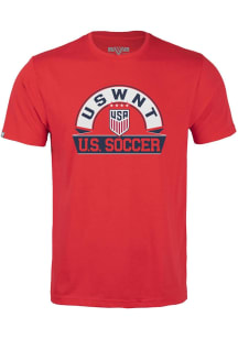 Levelwear USWNT Youth Red Richmond Jr Arch Short Sleeve T-Shirt