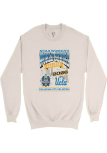 Campus Ink  UCLA Bruins Mens Ivory 2026 Women's College World Series Player Crew
