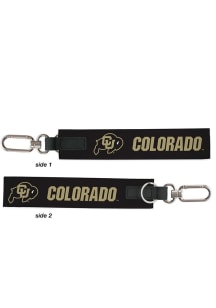 Colorado Buffaloes Oversized KeyStrap Keychain - Black