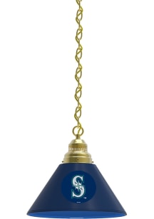 Seattle Mariners Single Gold Billiard Lamp