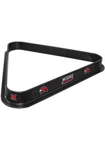 Miami RedHawks Triangle Billiard Ball Rack