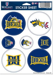 Drexel Dragons 5x7 Stickers - Navy Blue