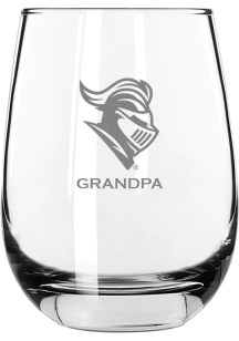 Rutgers Scarlet Knights Grandpa 15oz Stemless Wine Glass - White