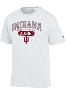 Champion Indiana Hoosiers White Pill Alumni Jersey Short Sleeve T Shirt