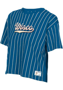 New Era Milwaukee Brewers Womens Light Blue City Connect Boxy Short Sleeve T-Shirt