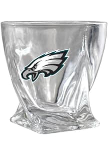 Philadelphia Eagles 11oz Curved Rock Glass - White