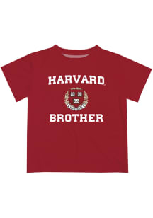 Vive La Fete Harvard Crimson Youth Crimson Brother Short Sleeve T-Shirt