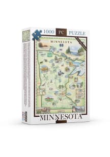 Minnesota State Map Puzzle