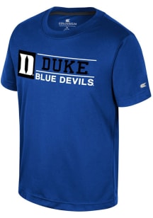 Colosseum Duke Blue Devils Youth Blue Memory Short Sleeve T-Shirt