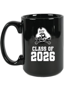 East Carolina Pirates Class of 2026 El Grande Ceramic Mug - Black