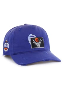 47 Cleveland Cavaliers Hardwood Classics Worn Hitch Adjustable Hat - Royal Blue