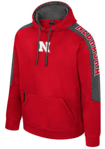 Colosseum Nebraska Cornhuskers Mens Red Chester Hood