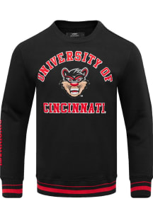 Pro Standard Cincinnati Bearcats Mens Red Classic Long Sleeve Fashion Sweatshirt