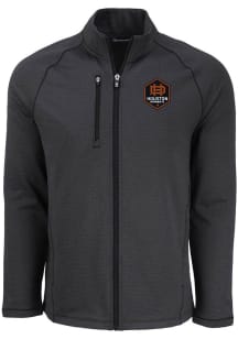 Cutter and Buck Houston Dynamo Mens Black Pehastin Light Weight Jacket