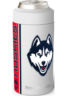 UConn Huskies Stripe Universal Frost Buddy Stainless Steel Coolie