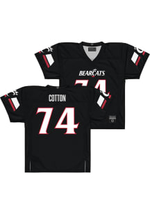 Joseph Cotton  Campus Ink Cincinnati Bearcats Black NIL Football Jersey
