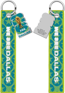 FIFA Dallas World Cup Key Strap Keychain - Green