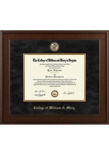 William & Mary Tribe Presidential Diploma Frame - Brown