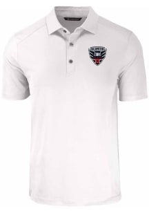 Cutter and Buck DC United White Forge Eco Stretch Big and Tall Polo