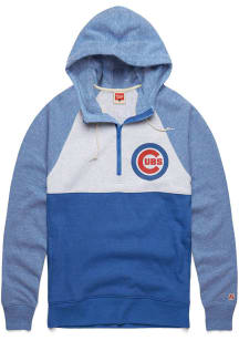Homage Chicago Cubs Mens Blue Cut and Sew Fashion Hood