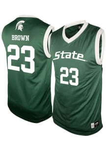 Jalyn Brown  Genuine Collective Michigan State Spartans Green NIL Jersey