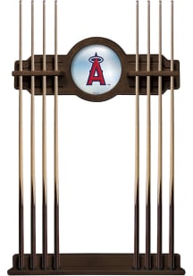 Los Angeles Angels Solid Wood Cue Rack Pool Table