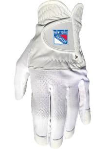 New York Rangers White Cool Mesh Golf Gloves
