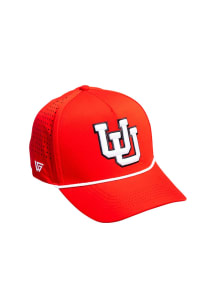 Woodn Grail Utah Utes Tee-Box Performance Adjustable Hat - Red