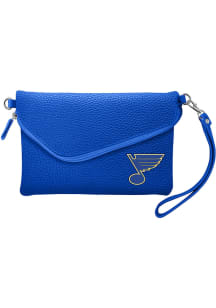 St Louis Blues Fold Over Pebble Womens Purse