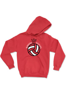 Harper Murray Campus Ink Nebraska Cornhuskers Youth NIL Crown Long Sleeve Player Hoodie Red