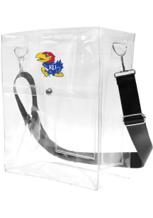 Kansas Jayhawks Clear Ticket Satchel Womens Clear Tote