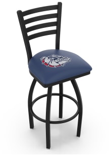 Gonzaga Bulldogs High Back Swivel Pub Stool - Black