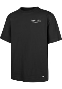 47 Pittsburgh Steelers Black Constantine Foundation Short Sleeve Fashion T Shirt