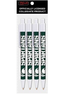 Michigan State Spartans 4 Pack Pen - Green