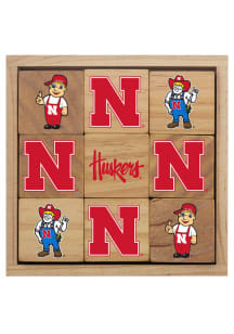 Nebraska Cornhuskers 12 Piece Wooden Block Set Game