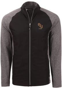 Cutter and Buck Florida State Seminoles Mens Black Alumni Adapt Eco Medium Weight Jacket