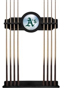 Oakland Athletics Solid Wood Cue Rack Pool Table