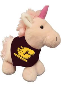 Central Michigan Chippewas Unicorn Short Stack Plush - Maroon
