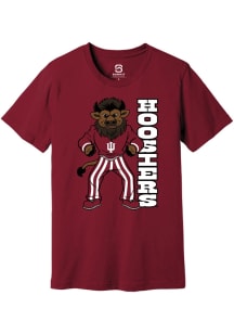 Summit Sportswear Indiana Hoosiers Crimson Hoosier The Bison Short Sleeve T Shirt