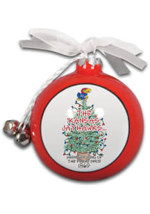 Kansas Jayhawks Been Sprucing Up Ornament - Blue