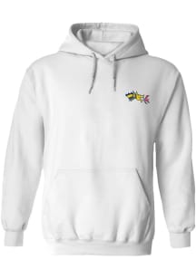 Vive La Fete Drexel Dragons Womens White Impressions Hooded Sweatshirt
