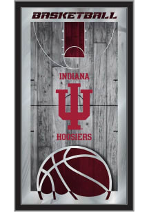 Indiana Hoosiers Basketball Hanging Back Bar Mirror
